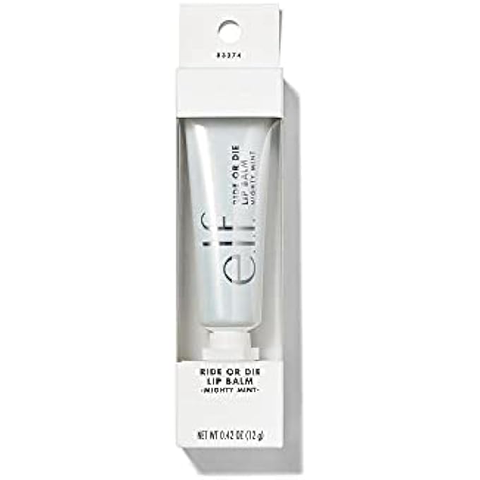 elf RIDE OR DIE LIP BALM, SHEER FINISH, REPAIRS & HYDRATES, JOJOBA OIL & VEGAN COLLAGEN, MIGHTY MINT, 0.42 OZ/12 G - Image 2
